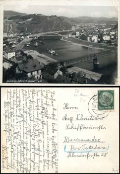 Aussig-Schreckenstein Bridge, o 23.2.1939