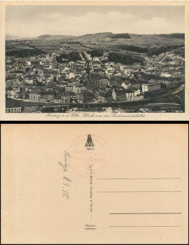 Aussig von der Ferdinandshöhe gebr. 1930