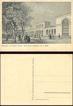 Bad Kissingen nach Stahlstich J. Buhl *ca. 1930