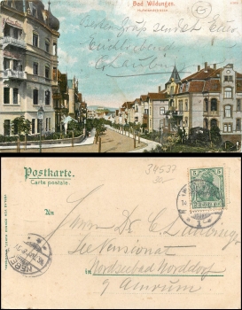 Bad Wildungen Hufelandstrasse o 14.07.1903
