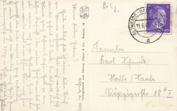 Bad Altheide Steinberg Schlesien Polanica-Zdrój o 1942