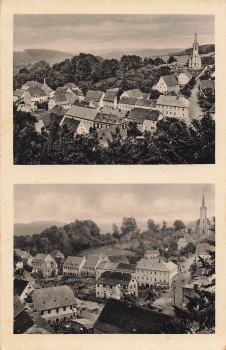 01816 Bad Berggießhübel bvor und nach der Unwetterkatastrophe 8./9. Juli 1927