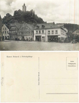 95460 Berneck Markplatz * ca. 1930
