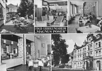 Bad Blankenburg FDGB Erholungsheim "Magnus Poser" * 1966