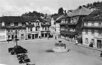 Bad Blankenburg Markt o 1951