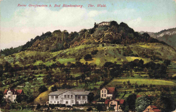 Bad Blankenburg mit Burgruine Greifenstein * um 1920