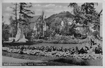 Bad Blankenburg Fröbel Patz o 1941