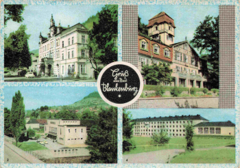 Bad Blankenburg Thüringen Mehrbildkarte o 1967