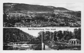 Bad Blankenburg Mehrbildkarte o 1955