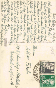 Bad Elster Vogtland Badeplatz mit Quellen o 1951