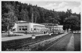 Bad Elster Vogtland Badecafe o 1934