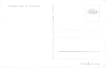 Bad Elster Vogtland Gondelteich * 1954