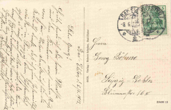 Bad Elster Vogtland Gondelteich o 1913