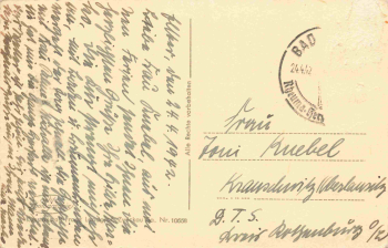 Bad Elster Vogtland Wandelhalle neue Brunnen-Anlage o 1942