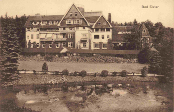 Bad Elster Vogtland Sanatorium Dr. Köhler * um 1910