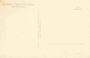 Bad Elster Vogtland Haus am Kurpark * 1951