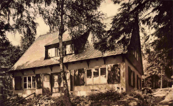 Bad Elster Vogtland Waldcafe Bärenloh o 1963