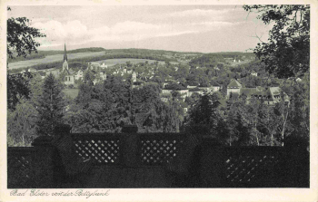 Bad Elster Vogtland von der Bettybank o 1934
