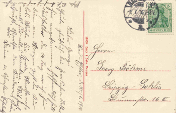 Bad Elster Vogtland Rosengarten o 1916