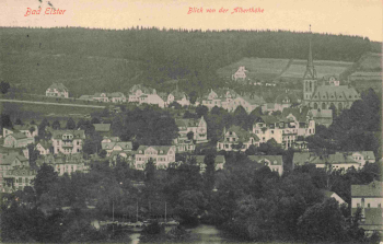 Bad Elster Vogtland von der Alberthöhe o 1913