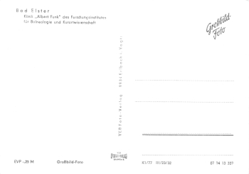 Bad Elster Vogtland Kinik Albert Funk * 1977