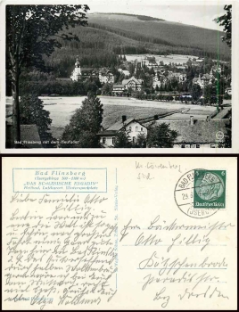 Bad Flinsberg Kreis Löwenberg Isergebirge o 29.8.1934