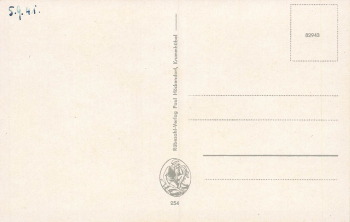 Bad Flinsberg Sudetenstrasse Isergebirge Schlesien Świeradów-Zdrój  * 1941