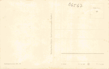 Bad Frankenhausen von der Hainleite * 1959
