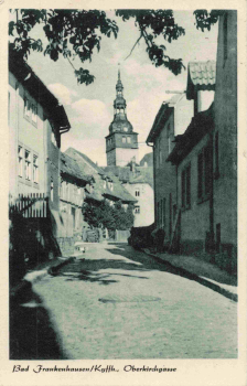 Bad Frankenhausen Oberkirchgasse o 1951