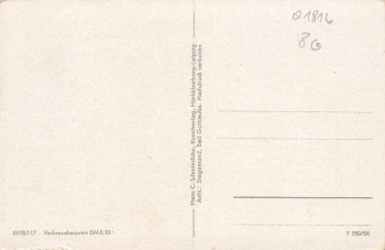 01816 Bad Gottleuba Ferienheim * 1956