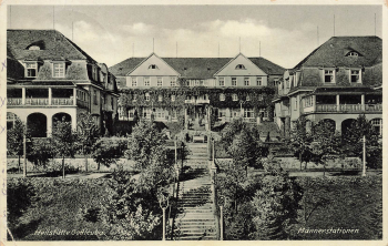 01816 Bad Gottleuba Sanatorium Männerstationen o 1936