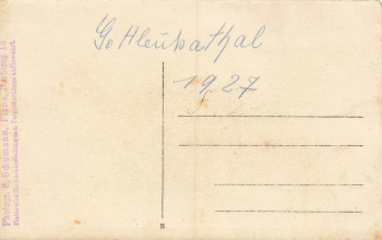 01816 Gottleubathal Aufräumarbeiten nach dem Hochwasser Echtfoto 12.12.1927