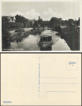 Bad Kissingen Saale ship "Kissingen" * approx. 1940