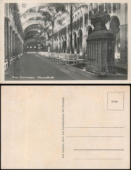 Bad Kissingen Wandelhalle *ca. 1940
