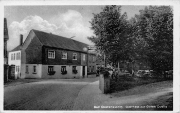 Bad Klosterlausnitz Gasthaus zur Guten Quelle o 1958