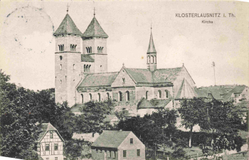 Bad Klosterlausnitz Kirche o 1914