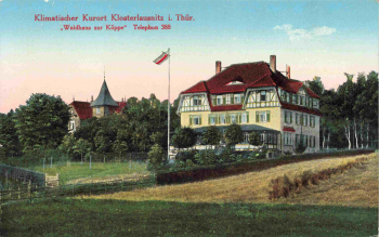 Bad Klosterlausnitz Waldhaus an der Köppe * um 1930