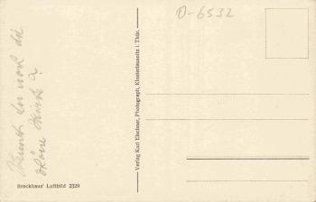 Bad Klosterlausnitz Fliegeraufnahme * um 1930