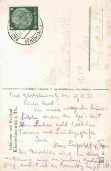 Bad Klosterlausnitz Mehrbildkarte o 1938
