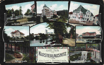 Bad Klosterlausnitz Mehrbildkarte o 1911