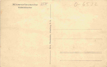 Bad Klosterlausnitz Waldschlösschen * um 1920