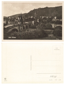 06628 Bad Kösen Brücke *ca. 1950