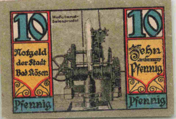 Bad Kösen Notgeldschein 1921