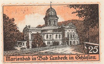 Bad Landeck Schlesien Notgeldschein Ladek-Zdroj 1921