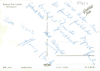 04651 Bad Lausick Wintergarten gebraucht 1975
