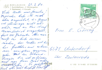 04651 Bad Lausick Mehrbildkarte o 1984