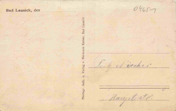 04651 Bad Lausick Bismarckplatz * um 1910