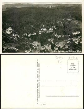 Bad Liebenstein aerial view * around 1940