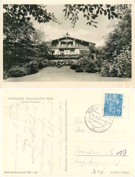 Bad Liebenstein Kurheim Feodora, o 14.8.1957