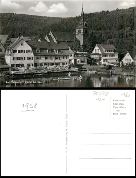 Bad Liebenzell Partie am See *ca. 1958